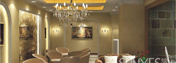 淘金路美容院休閑廳設計案例